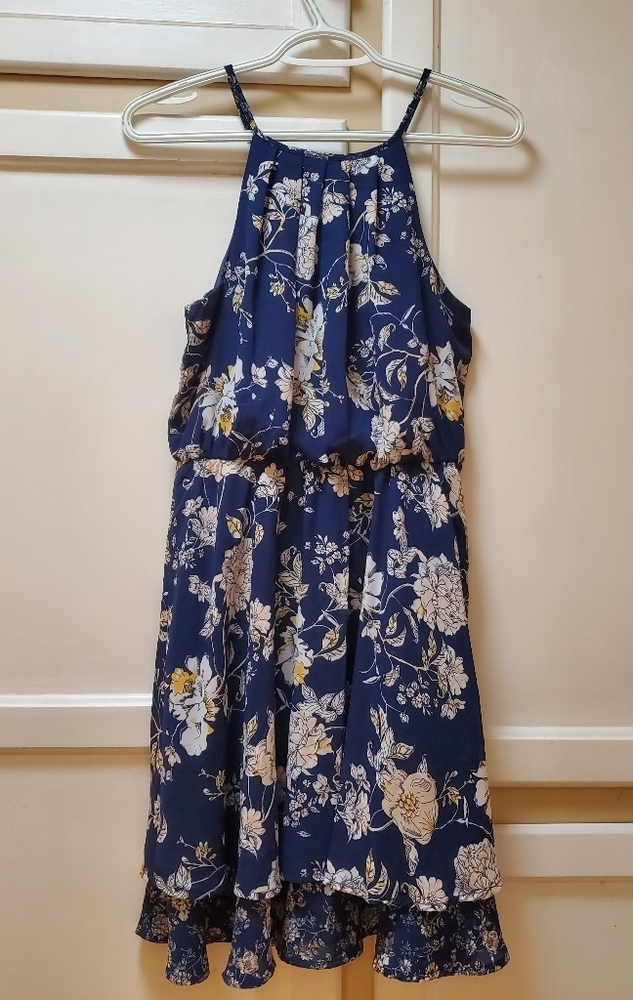 Blue Rain Women's Sleeveless Flowy Dress - Picture 7 of 7